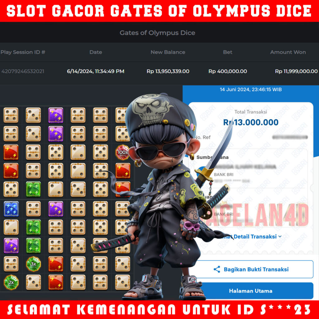 Gacor Habis Slot Olympus Dice Withdraw Setiap Hari