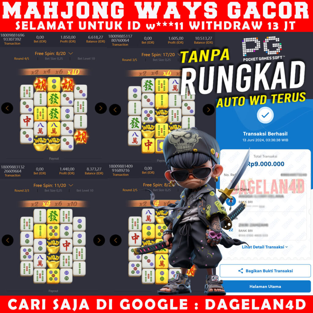 Gacor Mahjong Ways 2 Naik Bettingan Langsung Maxwin