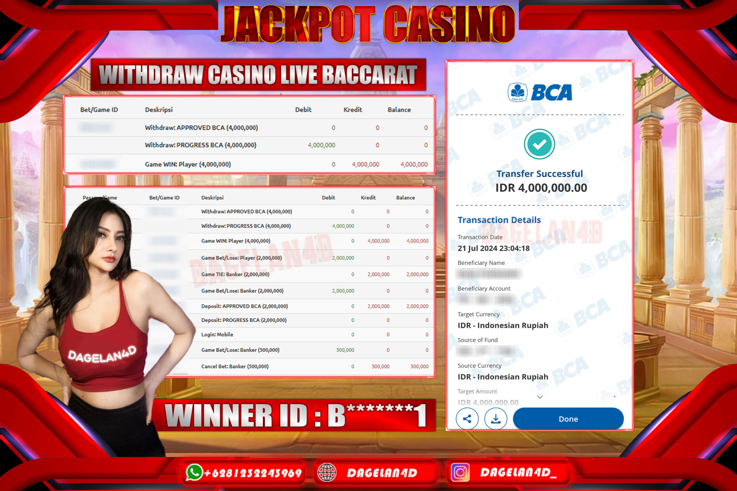 DAGELAN4D BET 1X LANGSUNG WD DI GAME LIVE BACCARAT