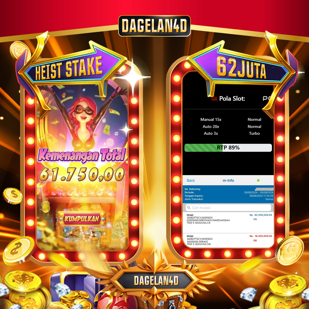 bukti jp slot dagelan4d