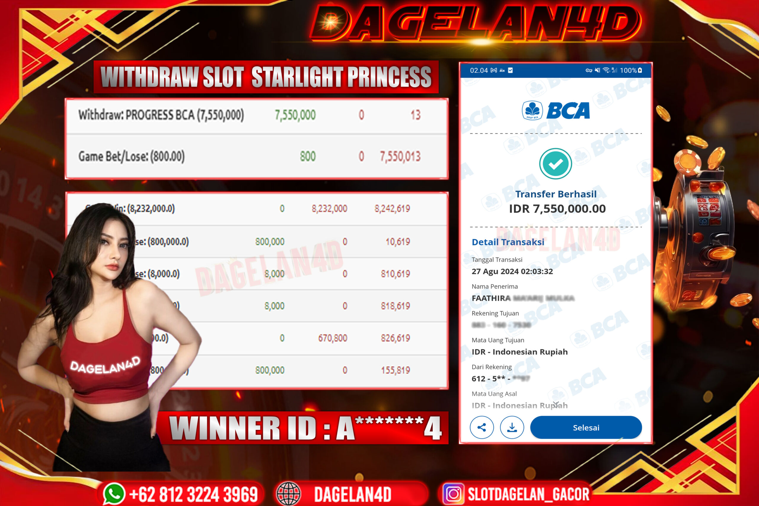 BUKTI JACKPOT SLOT DAGELAN4D