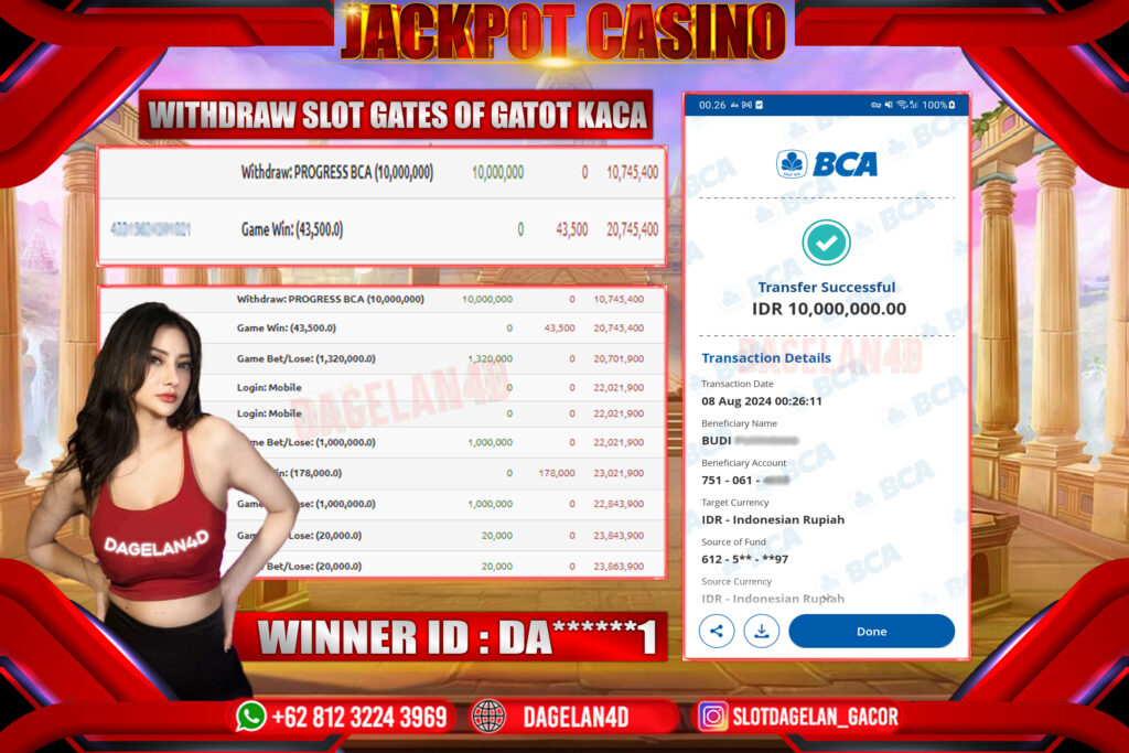 DAGELAN4D Bukti Kemenangan Live Casino Di Bayar Lunas