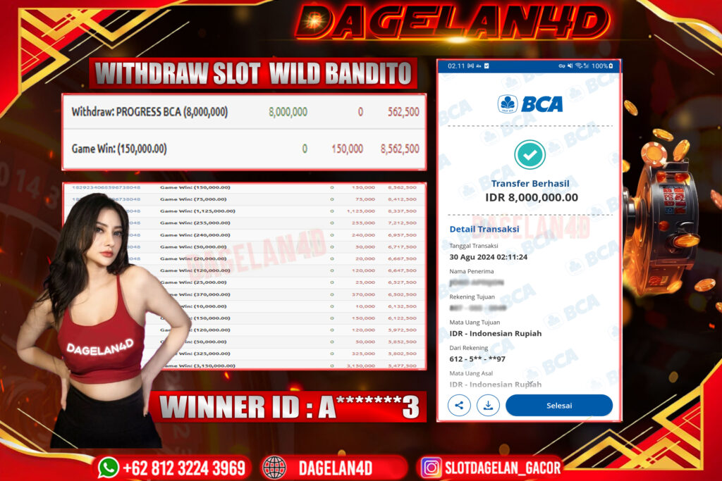 BUKTI JACKPOT SLOT DAGELAN4D