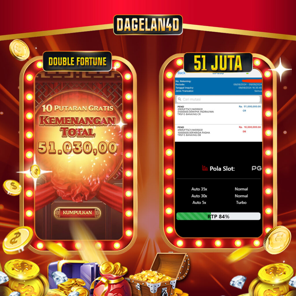 bukti jp slot baru