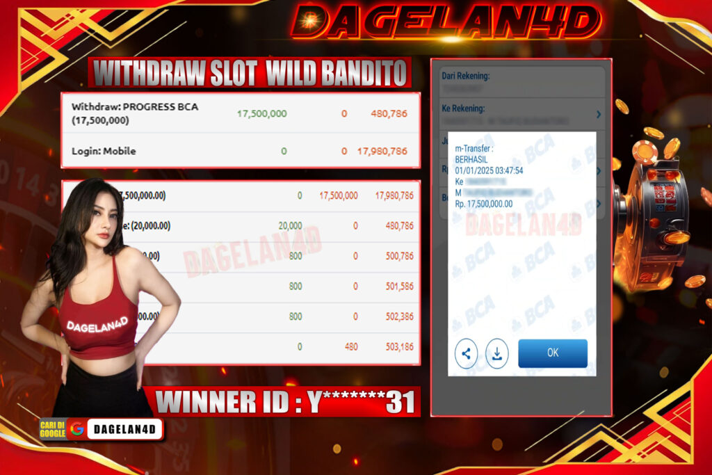 BUKTI JACKPOT SLOT DAGELAN4D